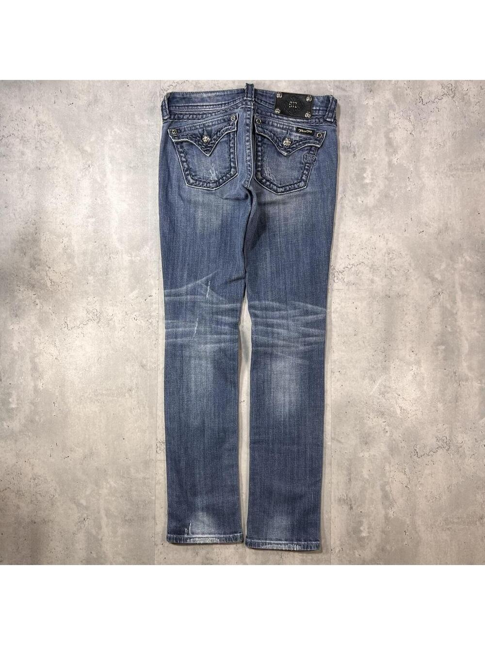 Y2K Miss Me Straight 00s Denim Grunge Jeans